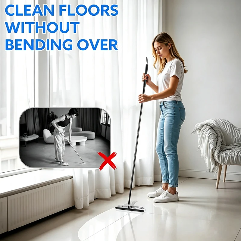 Telescopic Long Handle Window  - Glass Cleaner Streak 评论和价格