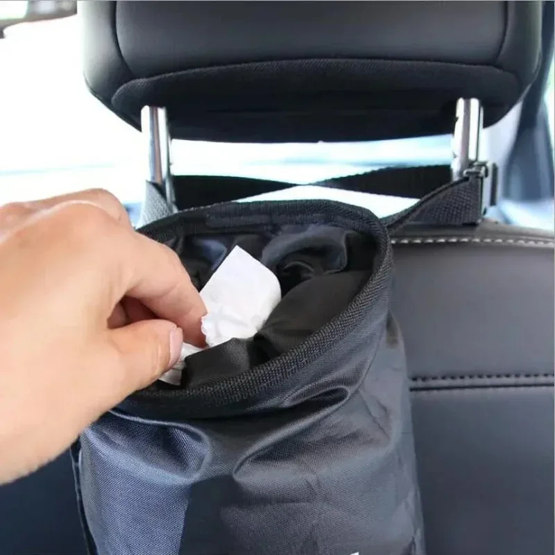 Hanging Car Trash Bag Oxford C - Seat Cleaner Fabric 评论和价格