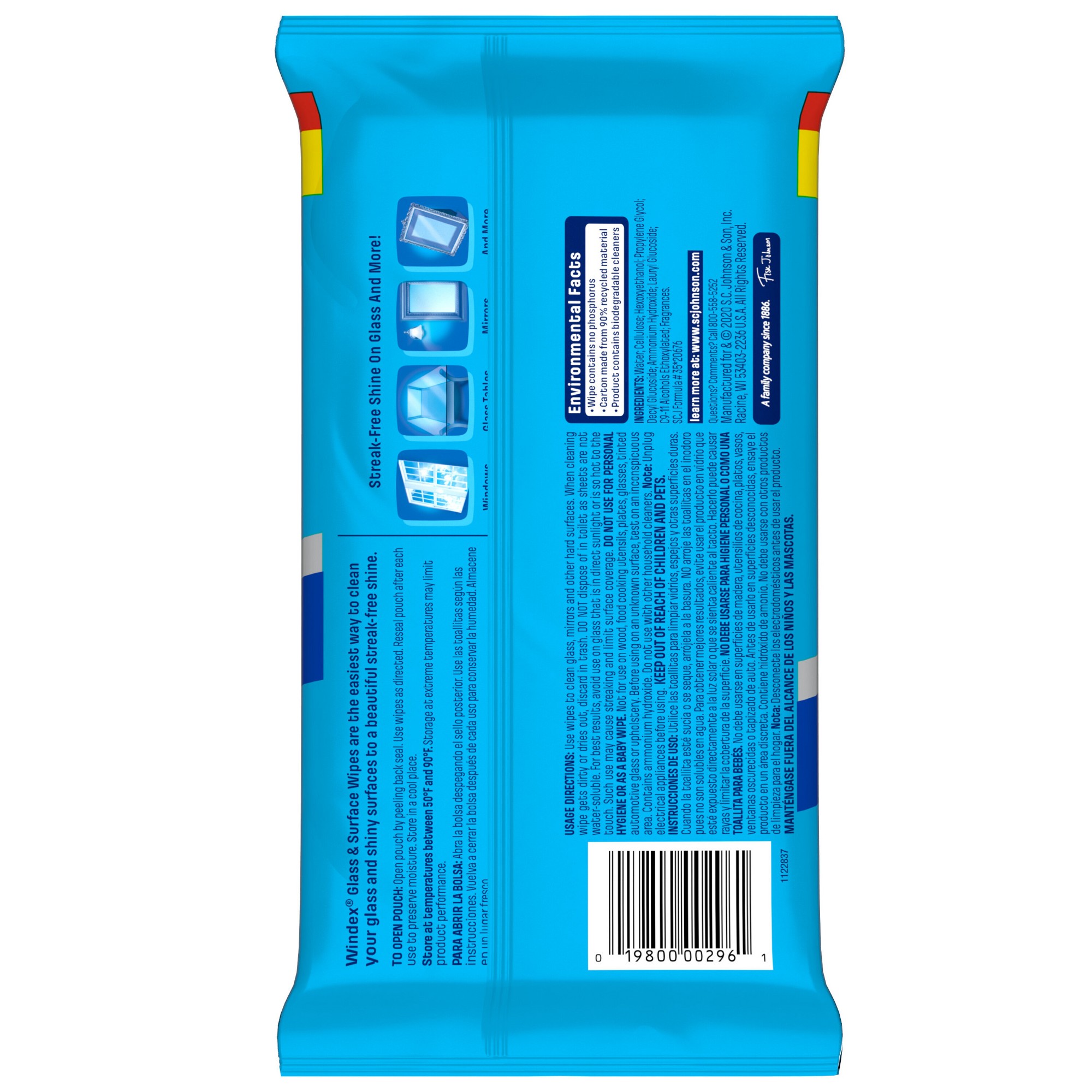 38ct Pre-Moistened Window And  - Glass Cleaner Streak 评论和价格